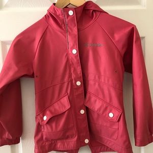 Columbia rain jacket for children